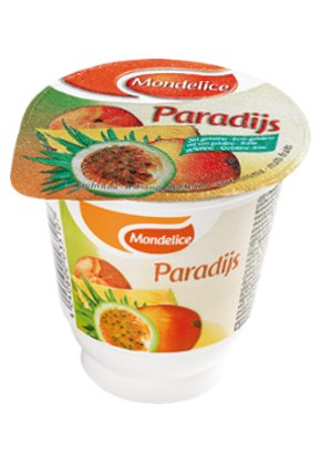 PARADIJSE MORANGO/PESSEGO+PERA/ TUTTI-FRUTTI MONDELICE 150G 