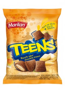 TEENS CHOCOLATE BRANCO MARILAN 110G             